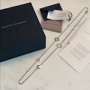 David Yurman BRAND NEW w/ BOX Quatrefoil Necklace